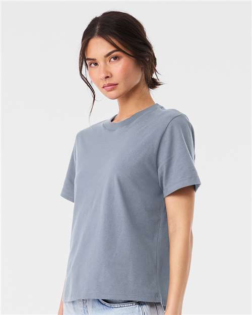 BELLA + CANVAS Women's 6 oz Heavyweight Tee - 6110 - 6110C Vintage Denim