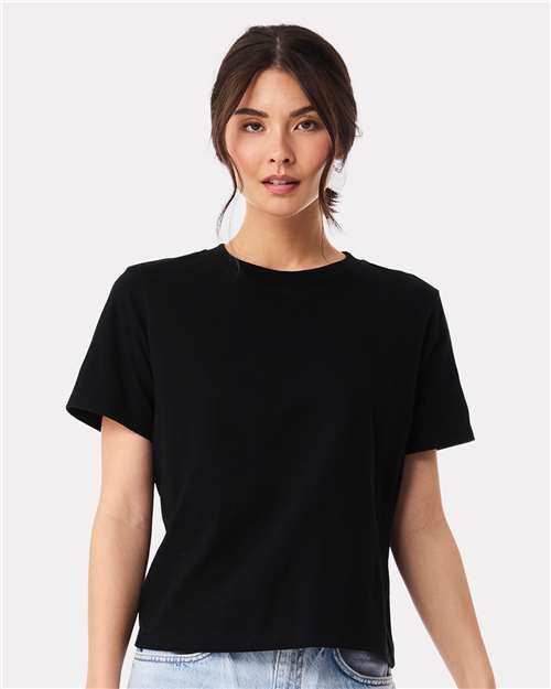 BELLA + CANVAS Women's 6 oz. Heavyweight Tee - 6110 - 6110C Black