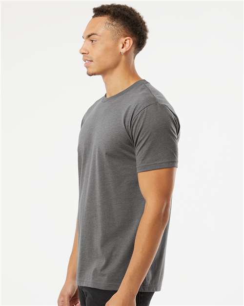 Next Level Unisex CVC T-Shirt - 6210 - 6210M Heather Heavy Metal