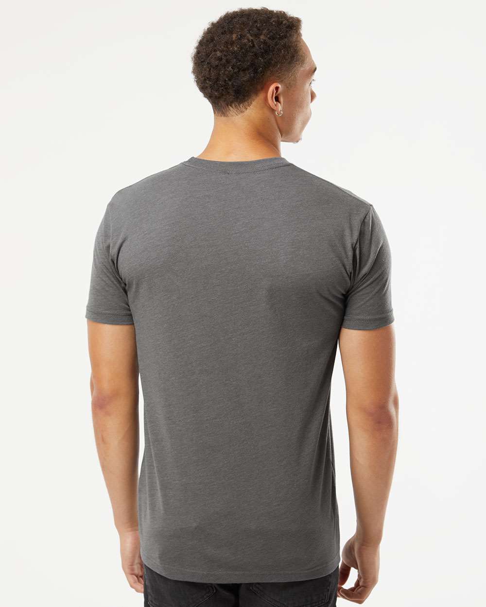 Next Level Unisex CVC Tee - 6210 - 6210M Heather Heavy Metal