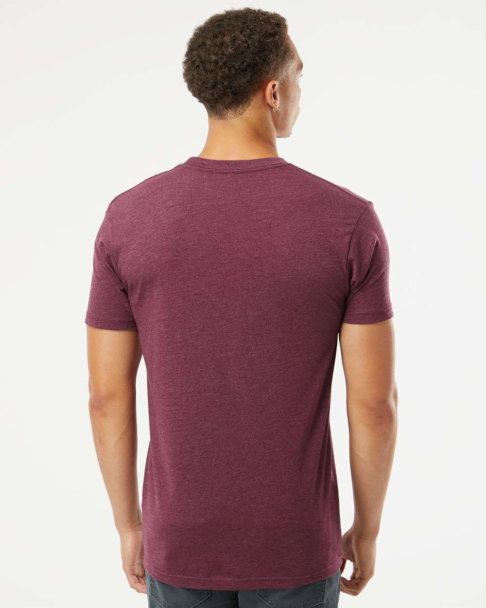 Next Level Unisex CVC Tee - 6210 - 6210M Heather Maroon