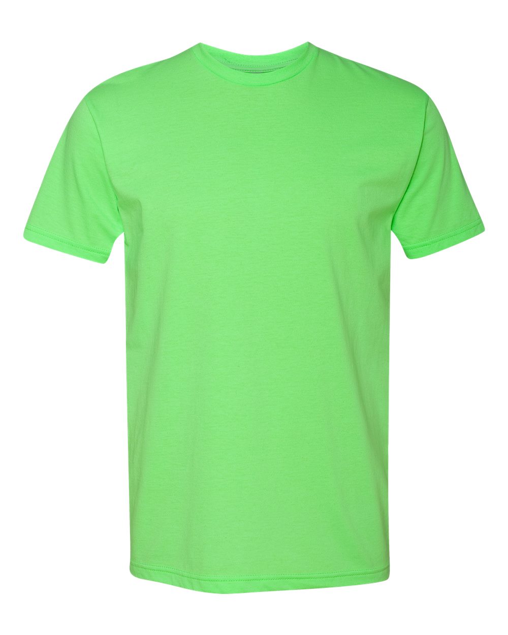 Next Level Unisex CVC Tee - 6210 - 6210M Neon Heather Green