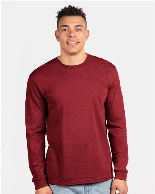 Next Level Unisex CVC Long Sleeve T-Shirt - 6211 - 6211N Cardinal