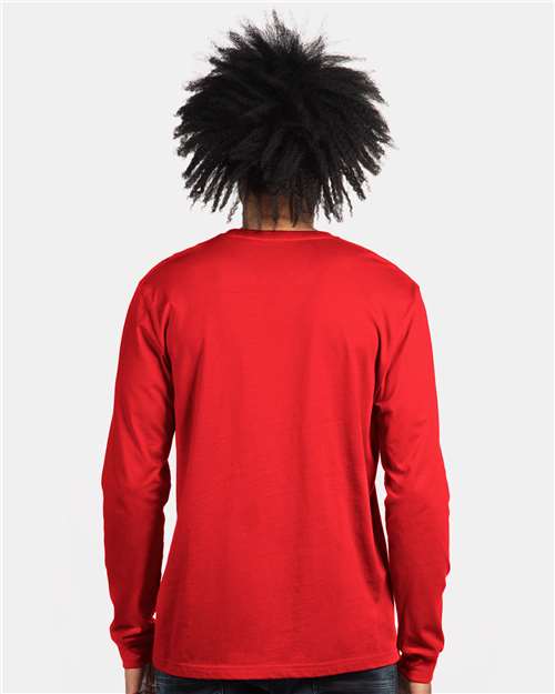 Next Level Unisex CVC Long Sleeve T-Shirt - 6211 - 6211N Red