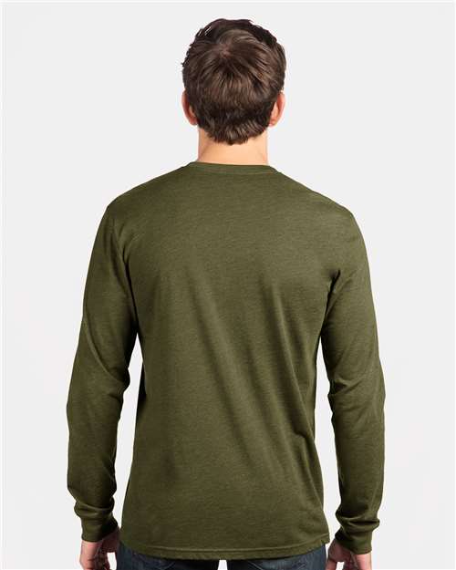 Next Level Unisex CVC Long Sleeve T-Shirt - 6211 - 6211N Military Green