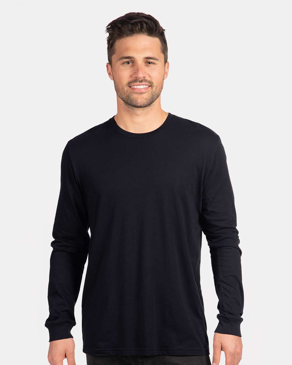 Next Level Unisex CVC Long Sleeve Tee - 6211 - 6211N Black