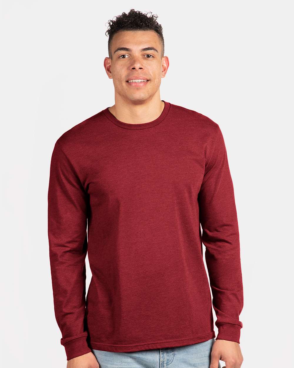 Next Level Unisex CVC Long Sleeve Tee - 6211 - 6211N Cardinal