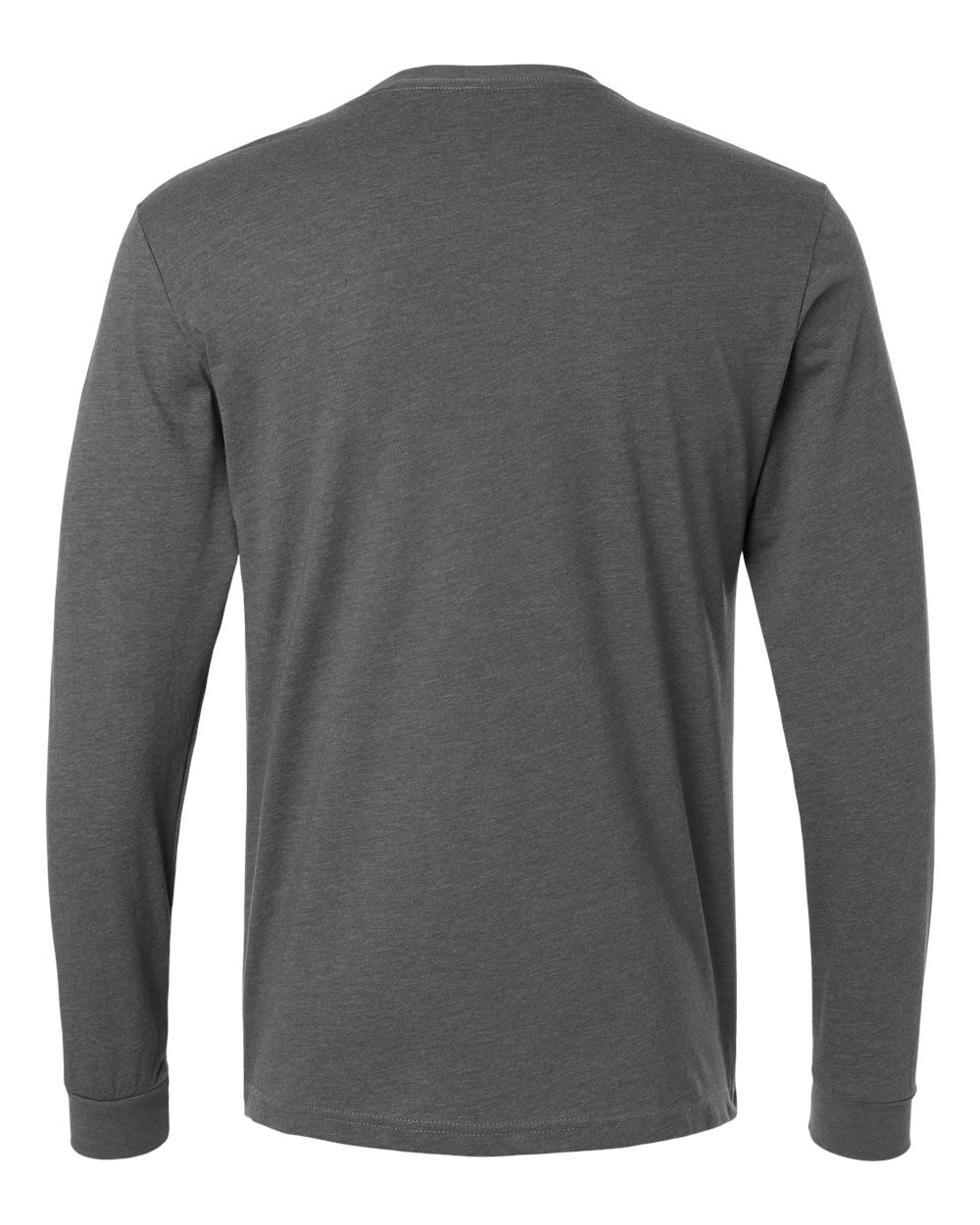 Next Level Unisex CVC Long Sleeve Tee - 6211 - 6211N Heather Heavy Metal