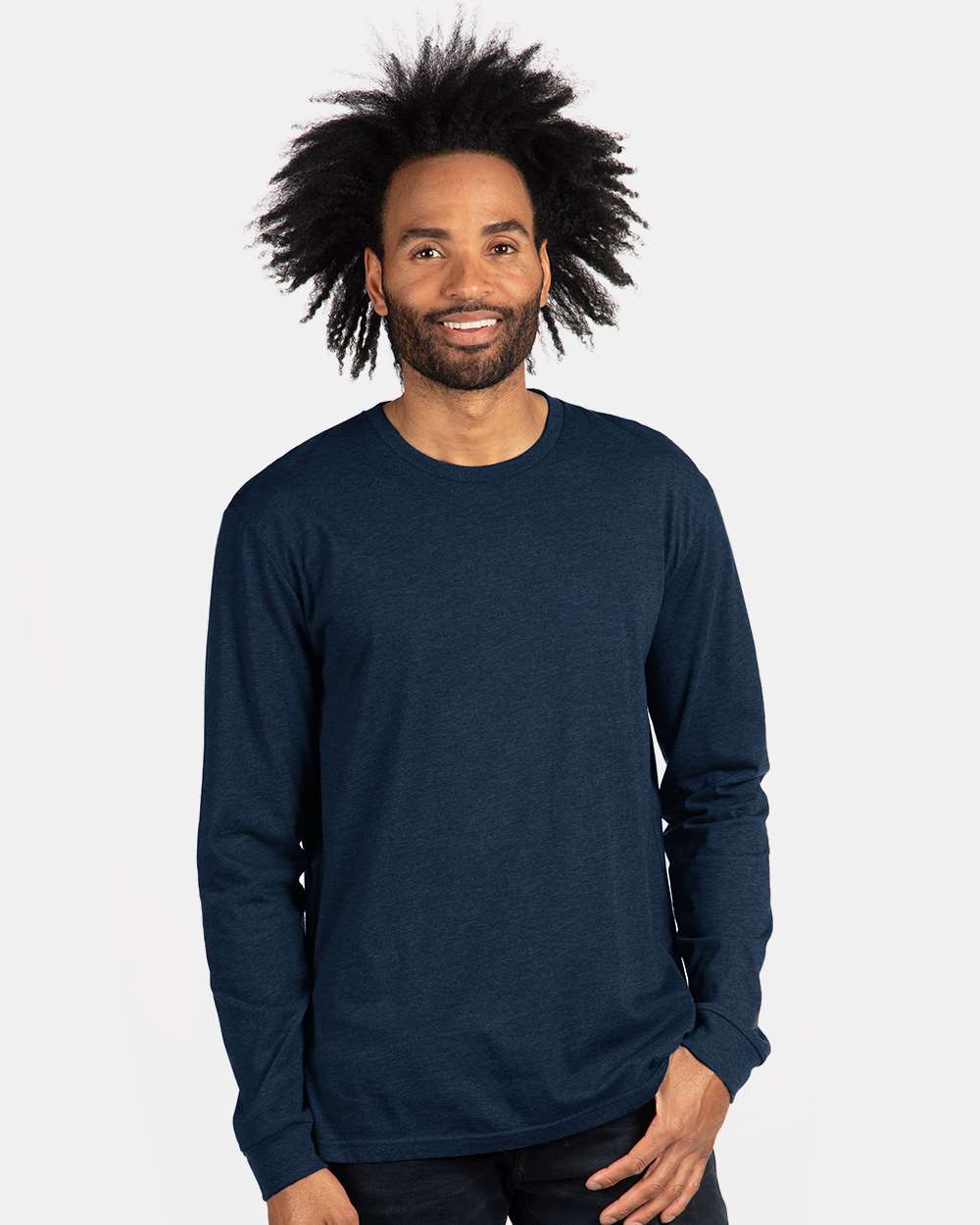 Next Level Unisex CVC Long Sleeve Tee - 6211 - 6211N Midnight Navy