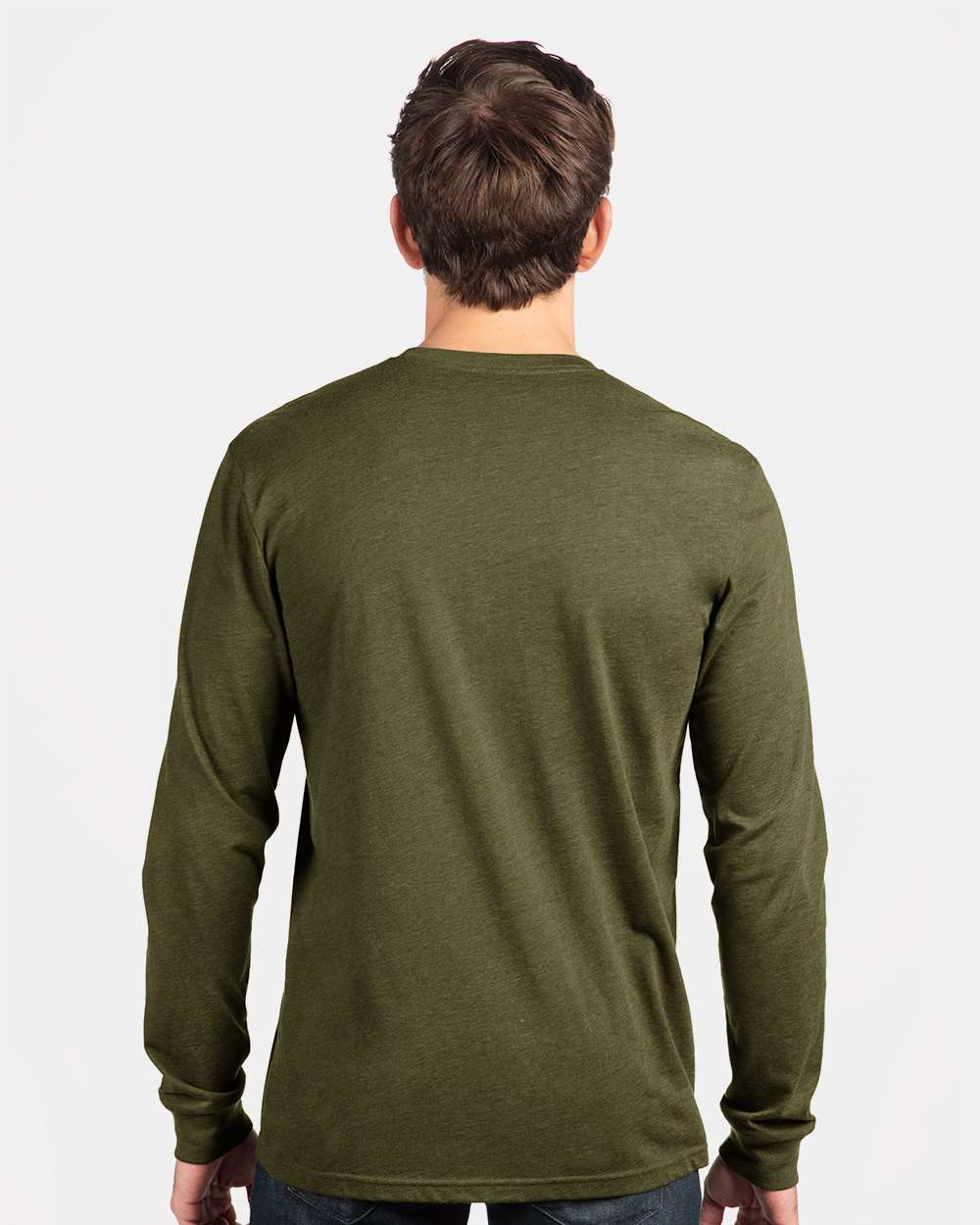 Next Level Unisex CVC Long Sleeve Tee - 6211 - 6211N Military Green