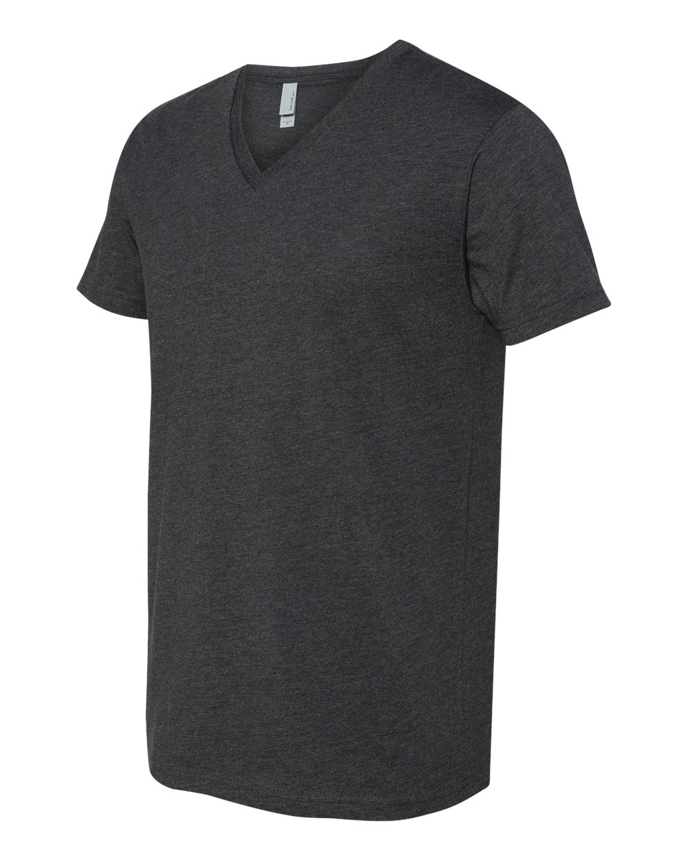 Next Level Unisex CVC V-Neck Tee - 6240 Charcoal