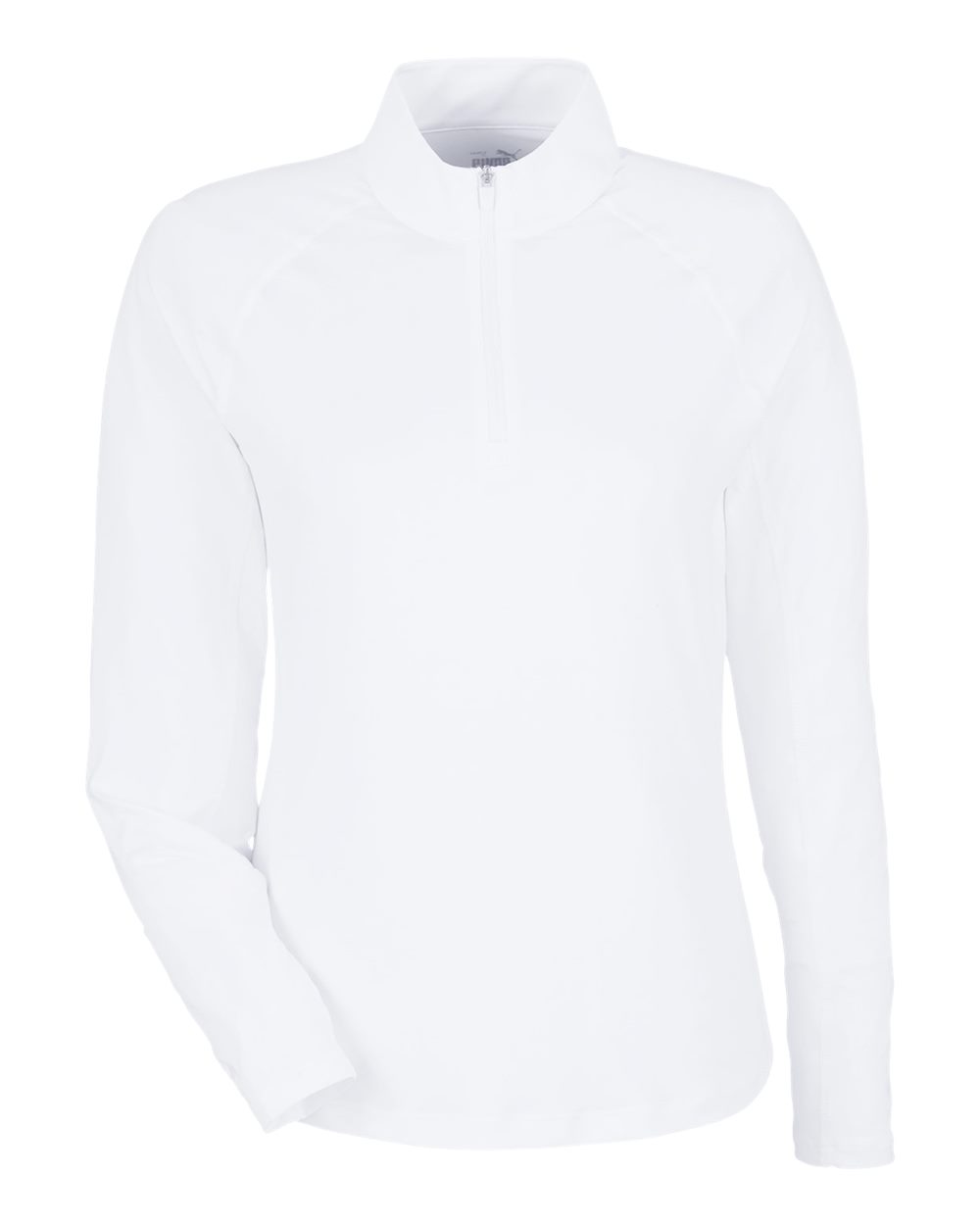 Puma Golf Women's You-V Quarter-Zip Pullover - 625902 White Glow