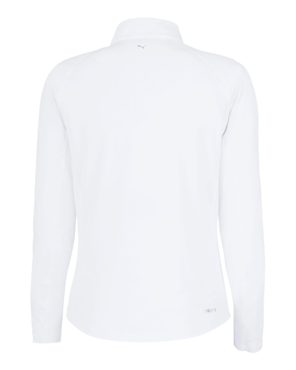 Puma Golf Women's You-V Quarter-Zip Pullover - 625902 White Glow