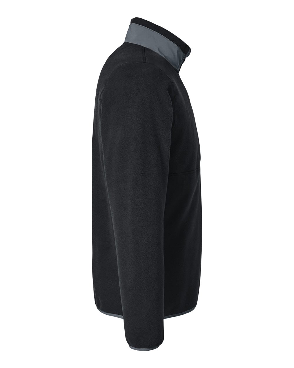 Puma Golf Men's Fleece Quarter-Zip Pullover - 628407 Puma Black- Slate Sky