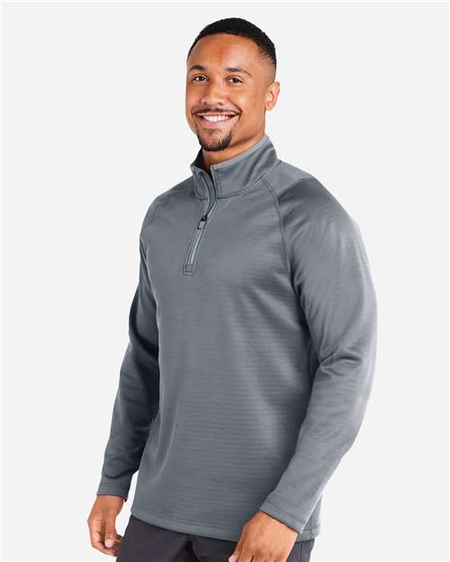Puma Golf Men's Waffle Fleece Quarter-Zip Pullover - 631105 Slate Sky