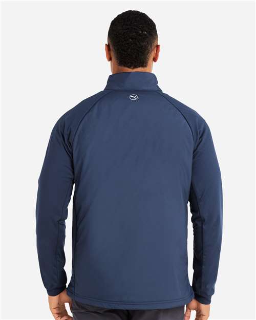 Puma Golf Men's Hielands Jacket - 631107 Deep Navy