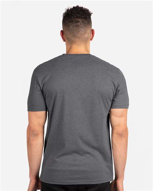 Next Level Sueded T-Shirt - 6410 Heather Metal
