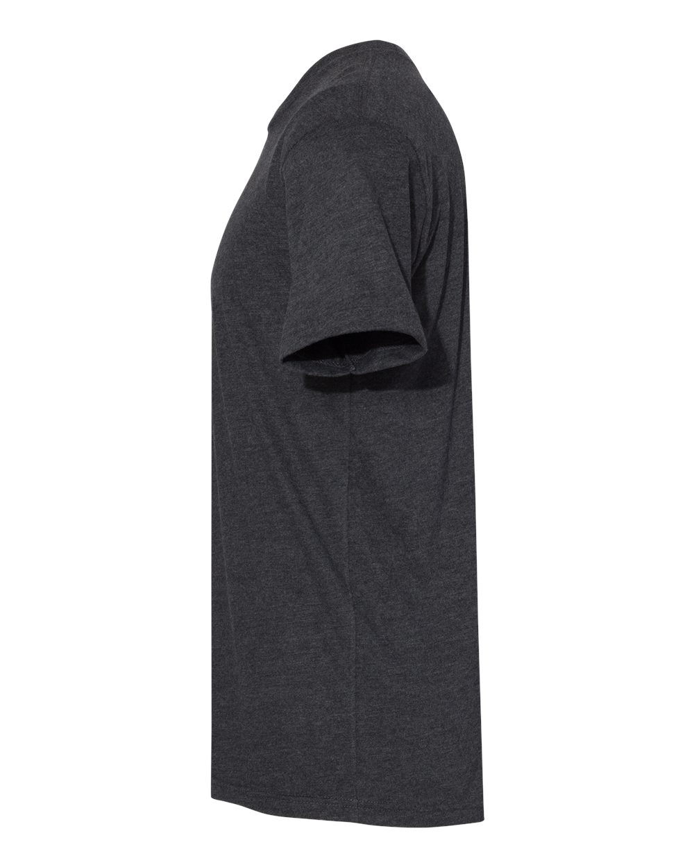 Next Level Unisex Sueded Tee - 6410 Heather Charcoal