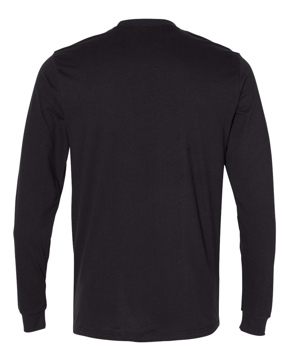 Next Level Unisex Sueded Long Sleeve Tee - 6411 Black