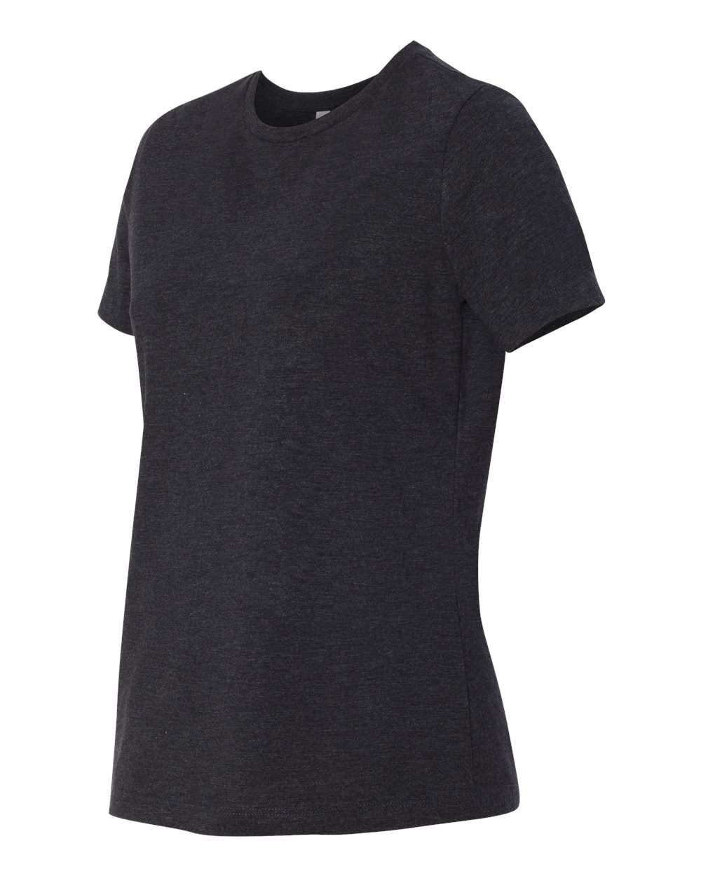 BELLA + CANVAS Women’s Relaxed Fit Triblend Tee - 6413 Charcoal Black Triblend