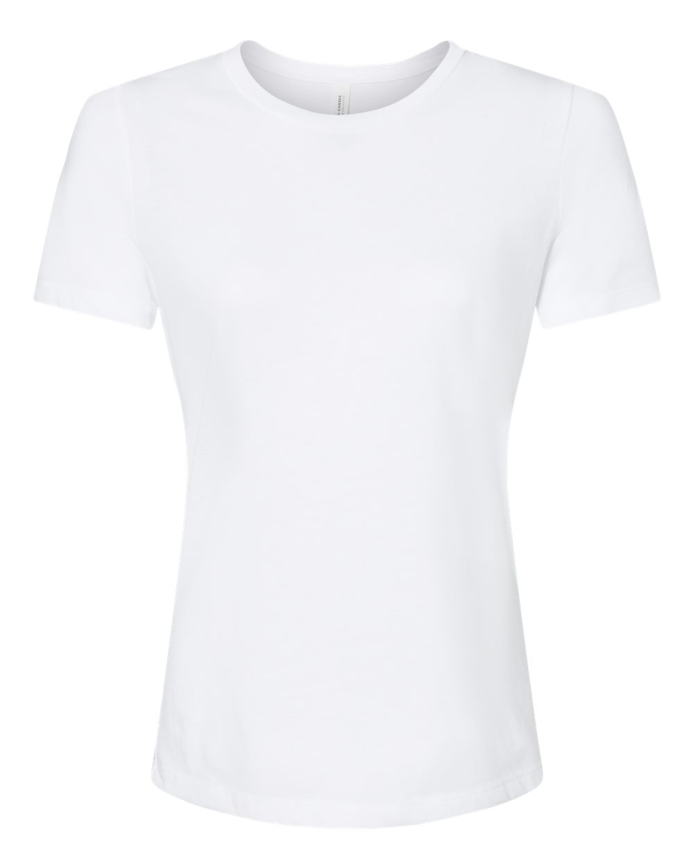 BELLA + CANVAS Women’s Relaxed Fit Triblend Tee - 6413 Solid White Triblend