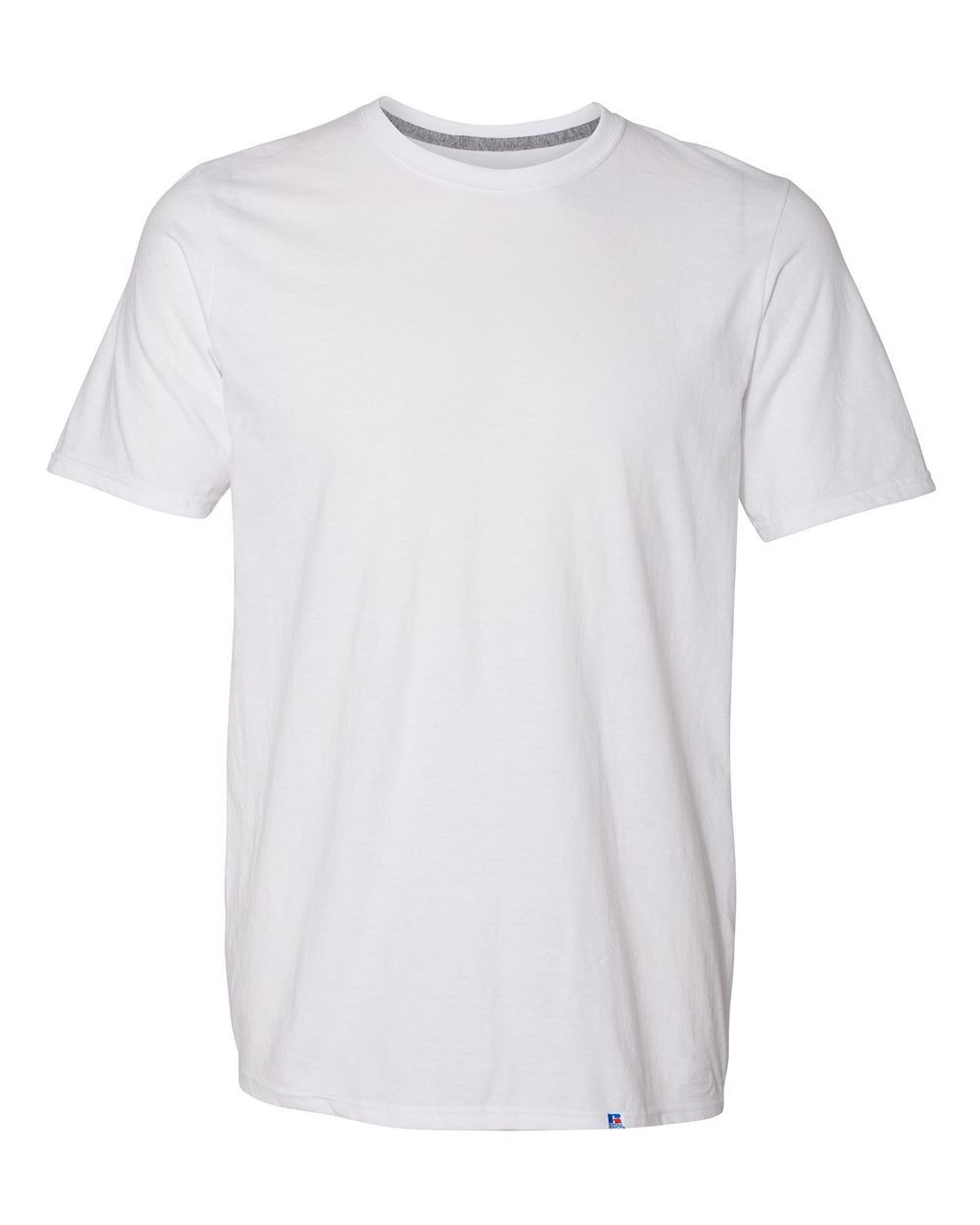 Russell Athletic Unisex Dri Power® CVC Performance T-Shirt - 64STTM White
