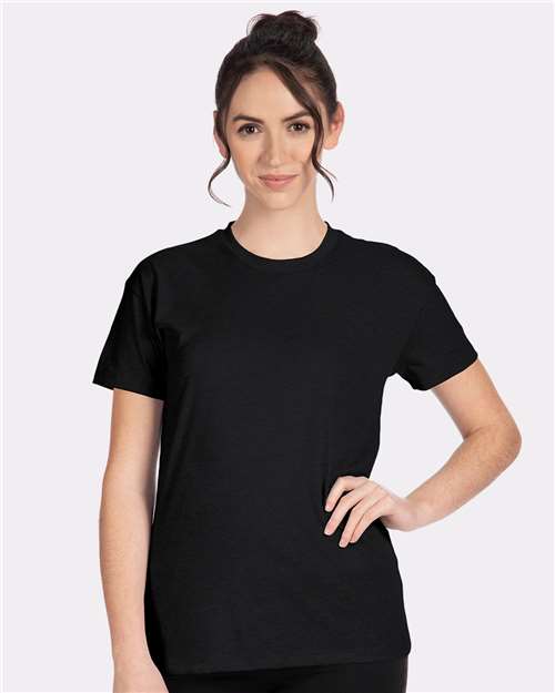 Next Level Women's CVC Relaxed T-Shirt - 6600 Black