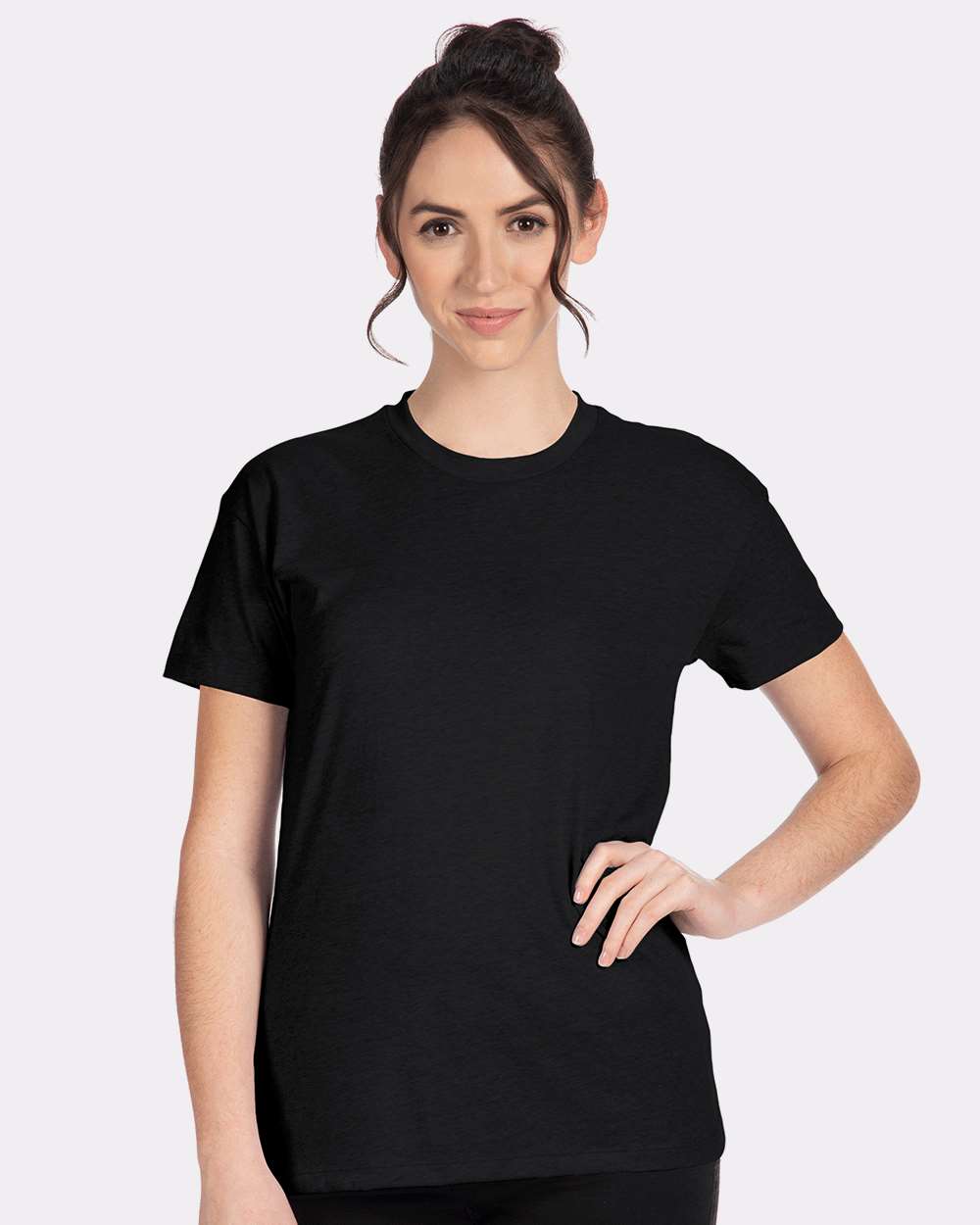 Next Level Women's CVC Relaxed Tee - 6600 Black
