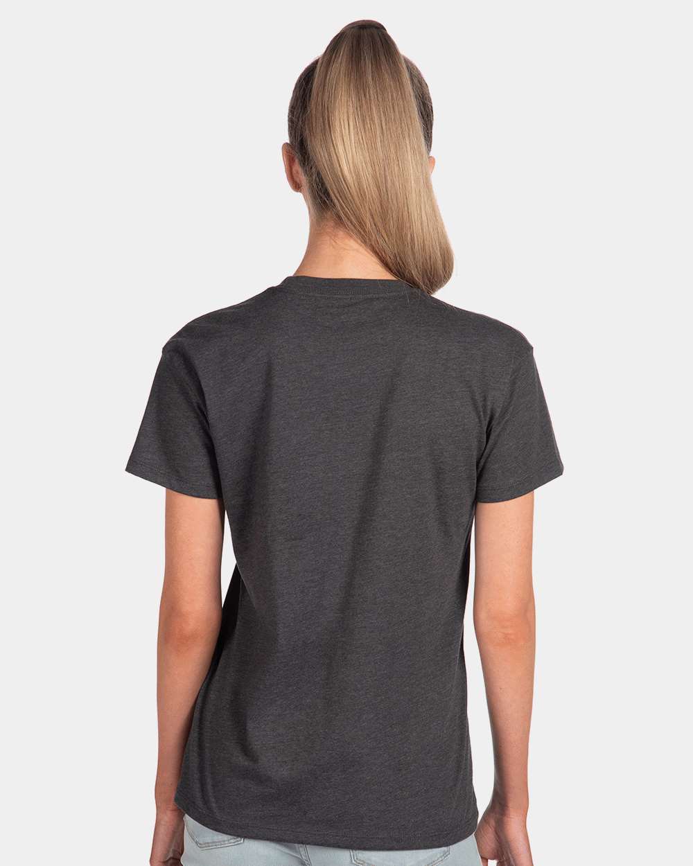 Next Level Women's CVC Relaxed Tee - 6600 Charcoal