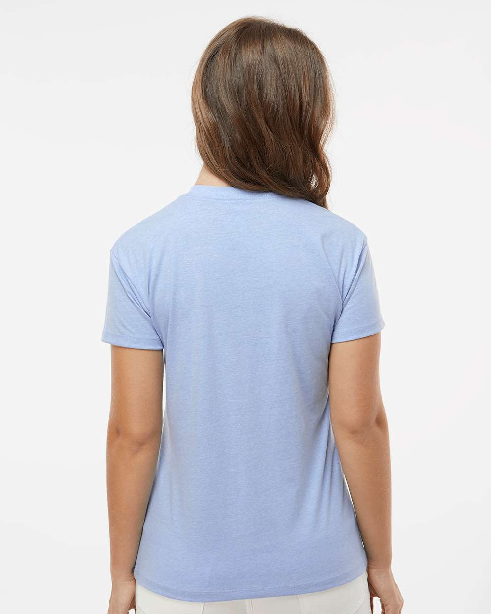 Next Level Women's CVC Relaxed Tee - 6600 Heather Columbia Blue