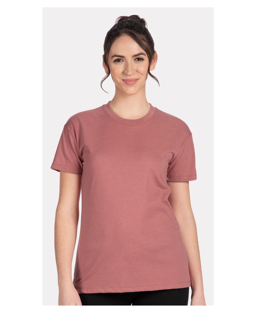 Next Level Women's CVC Relaxed Tee - 6600 Heather Mauve