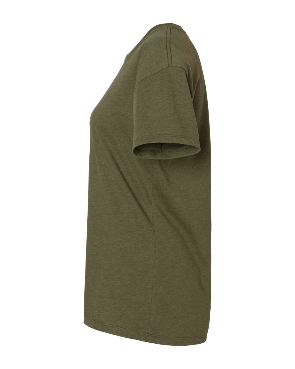 Next Level Women's CVC Relaxed Tee - 6600 Military Green