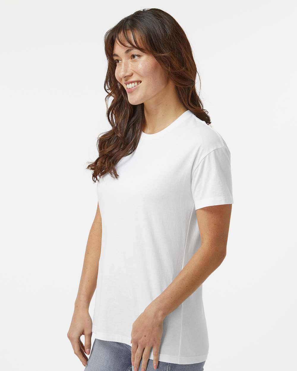 Next Level Women's CVC Relaxed Tee - 6600 White
