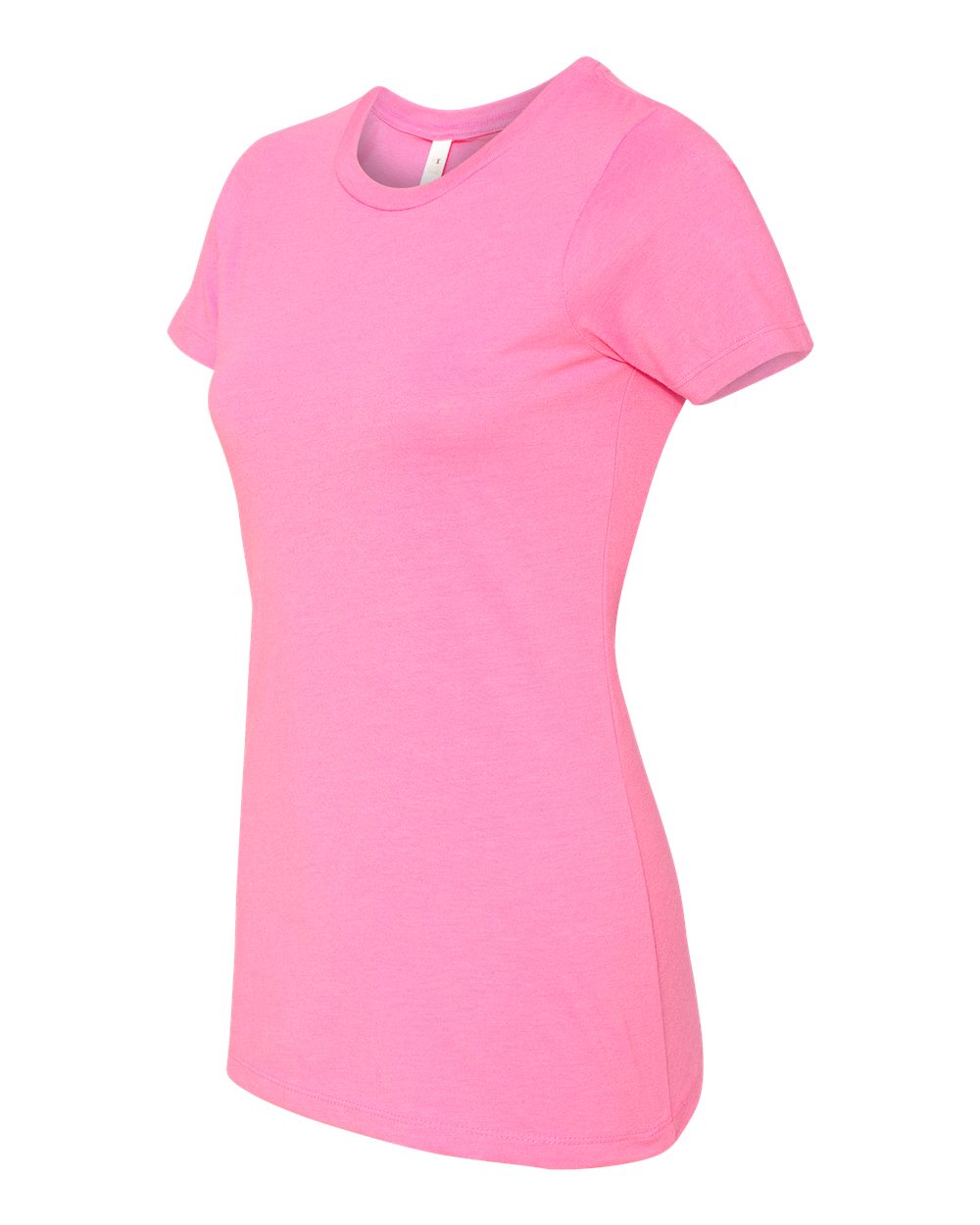 Next Level Women’s CVC Tee - 6610 Hot Pink