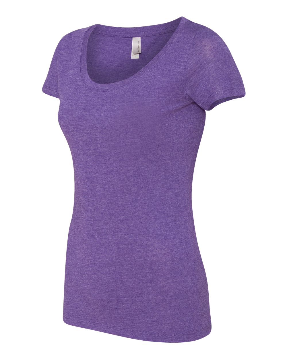 Next Level Women’s Triblend Scoop Neck T-Shirt - 6730 Purple Rush