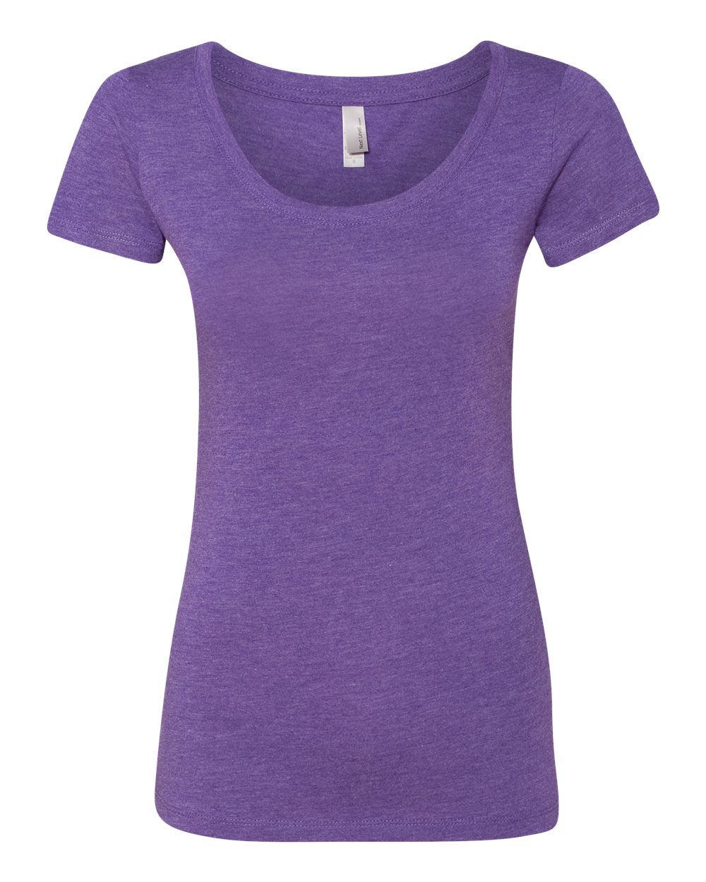 Next Level Women’s Triblend Scoop Neck T-Shirt - 6730 Purple Rush