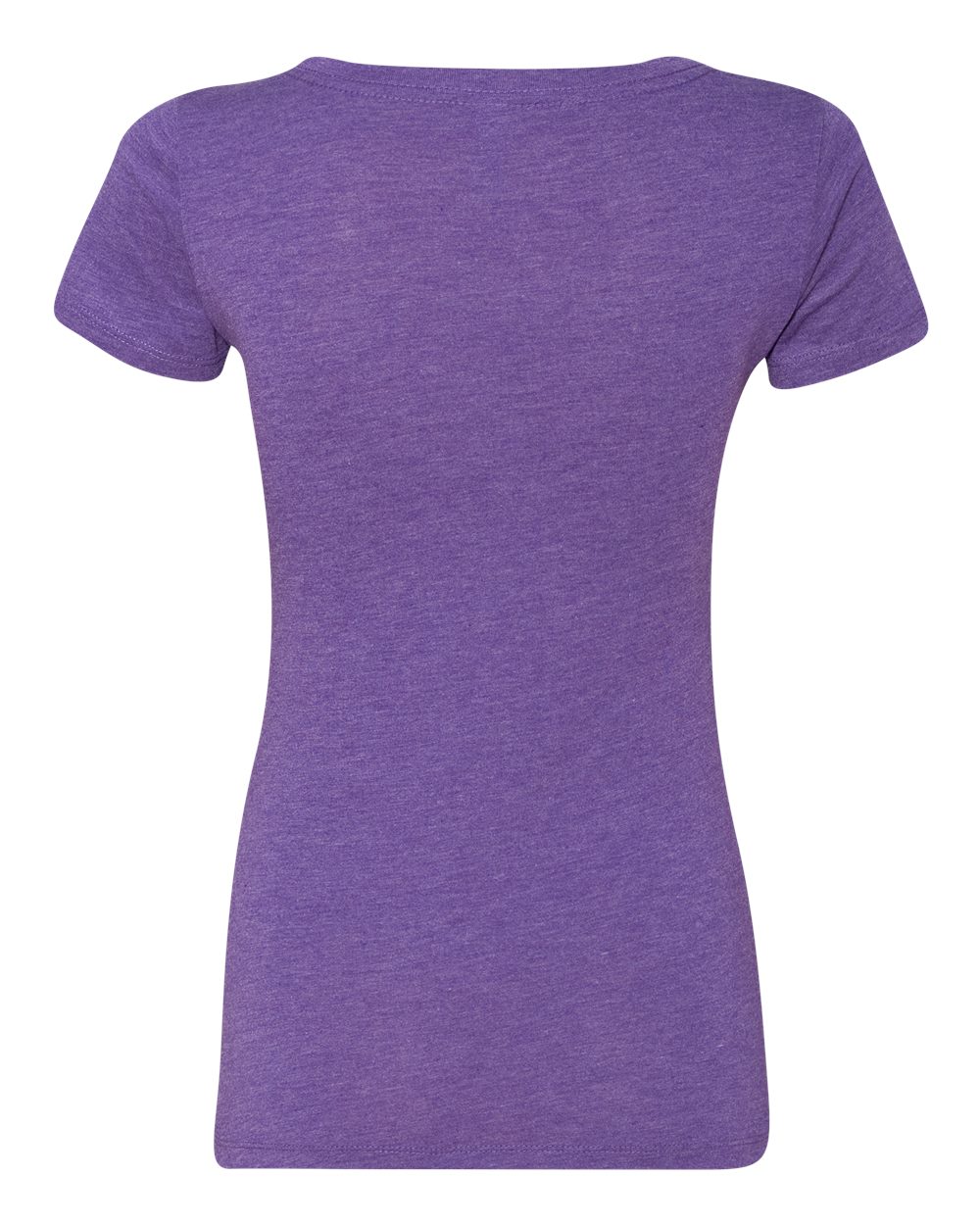 Next Level Women’s Triblend Scoop Neck T-Shirt - 6730 Purple Rush