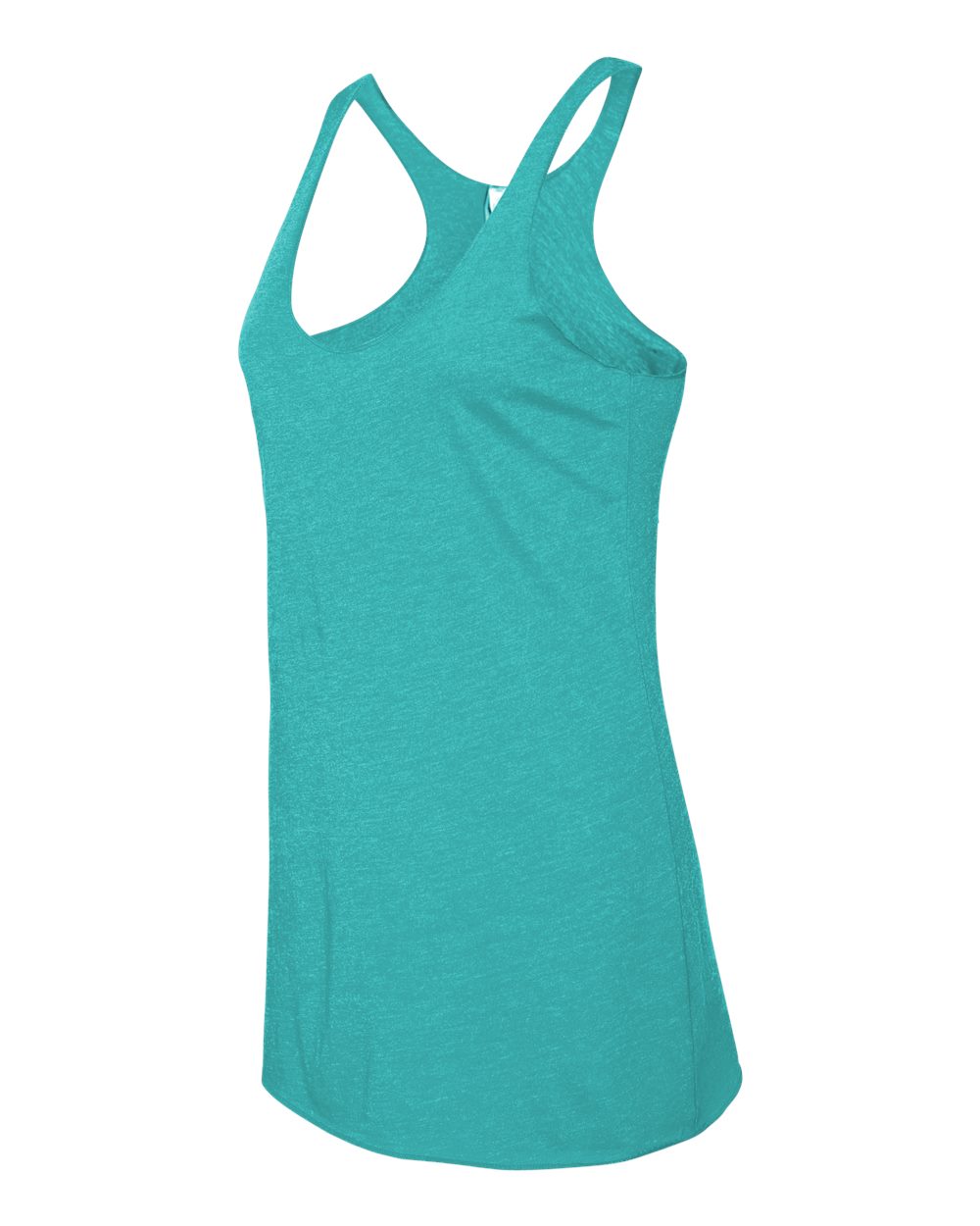 Next Level Women’s Triblend Racerback Tank - 6733 Tahiti Blue