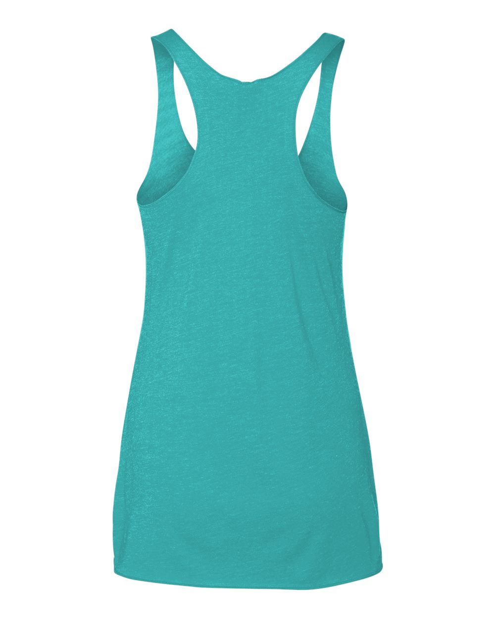 Next Level Women’s Triblend Racerback Tank - 6733 Tahiti Blue