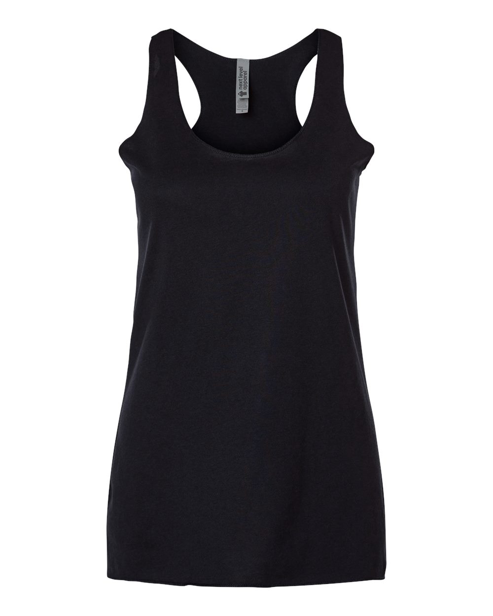 Next Level Women’s Triblend Racerback Tank Top - 6733 Black