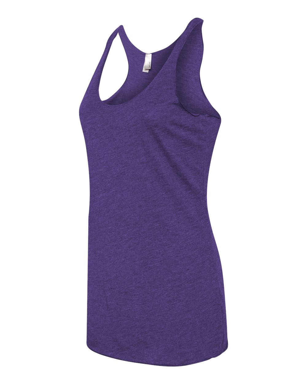 Next Level Women’s Triblend Racerback Tank Top - 6733 Purple Rush