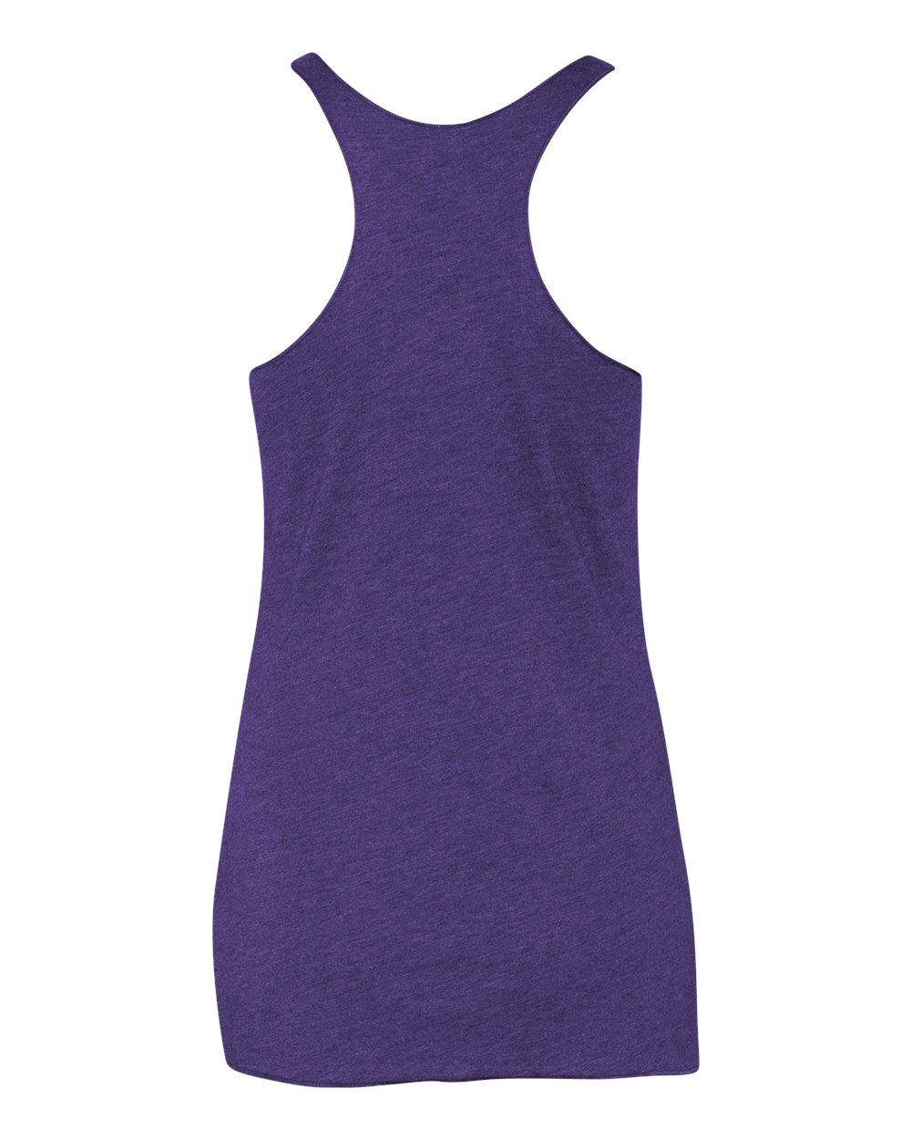 Next Level Women’s Triblend Racerback Tank Top - 6733 Purple Rush