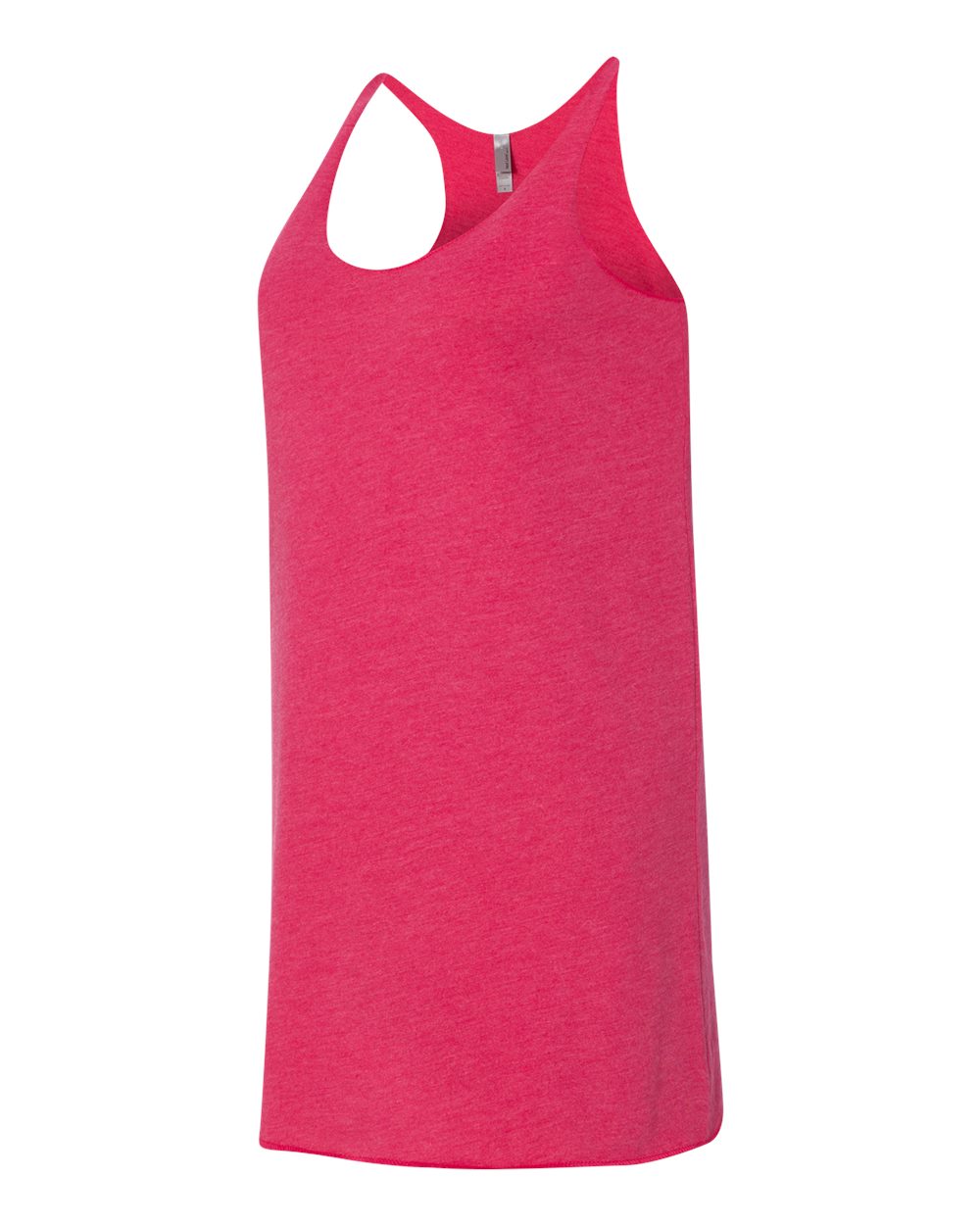Next Level Women’s Triblend Racerback Tank Top - 6733 Vintage Shocking Pink