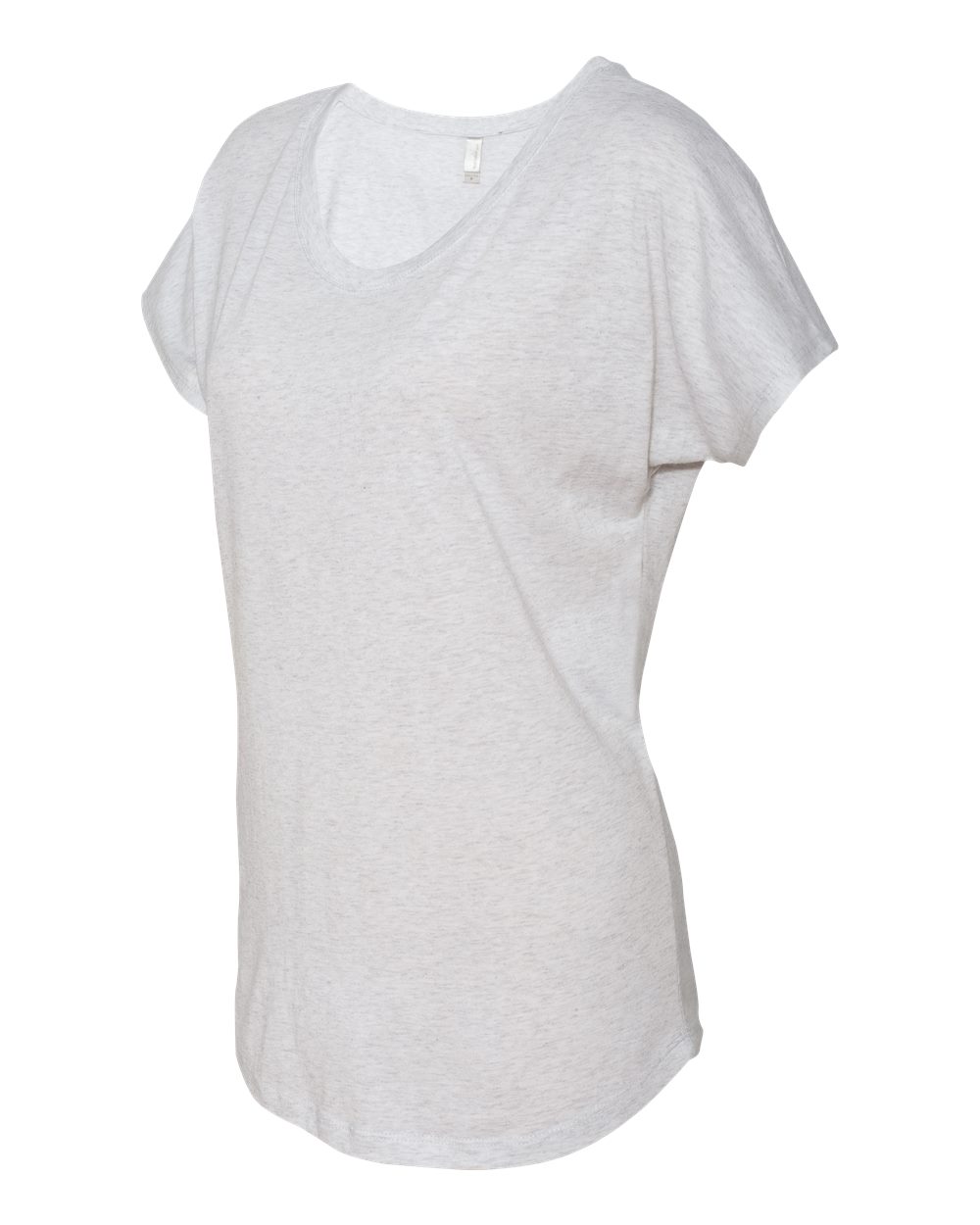 Next Level Women’s Triblend Dolman T-Shirt - 6760 Heather White