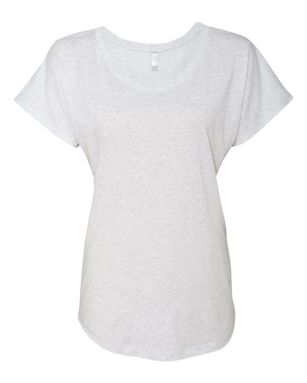 Next Level Women’s Triblend Dolman T-Shirt - 6760 Heather White