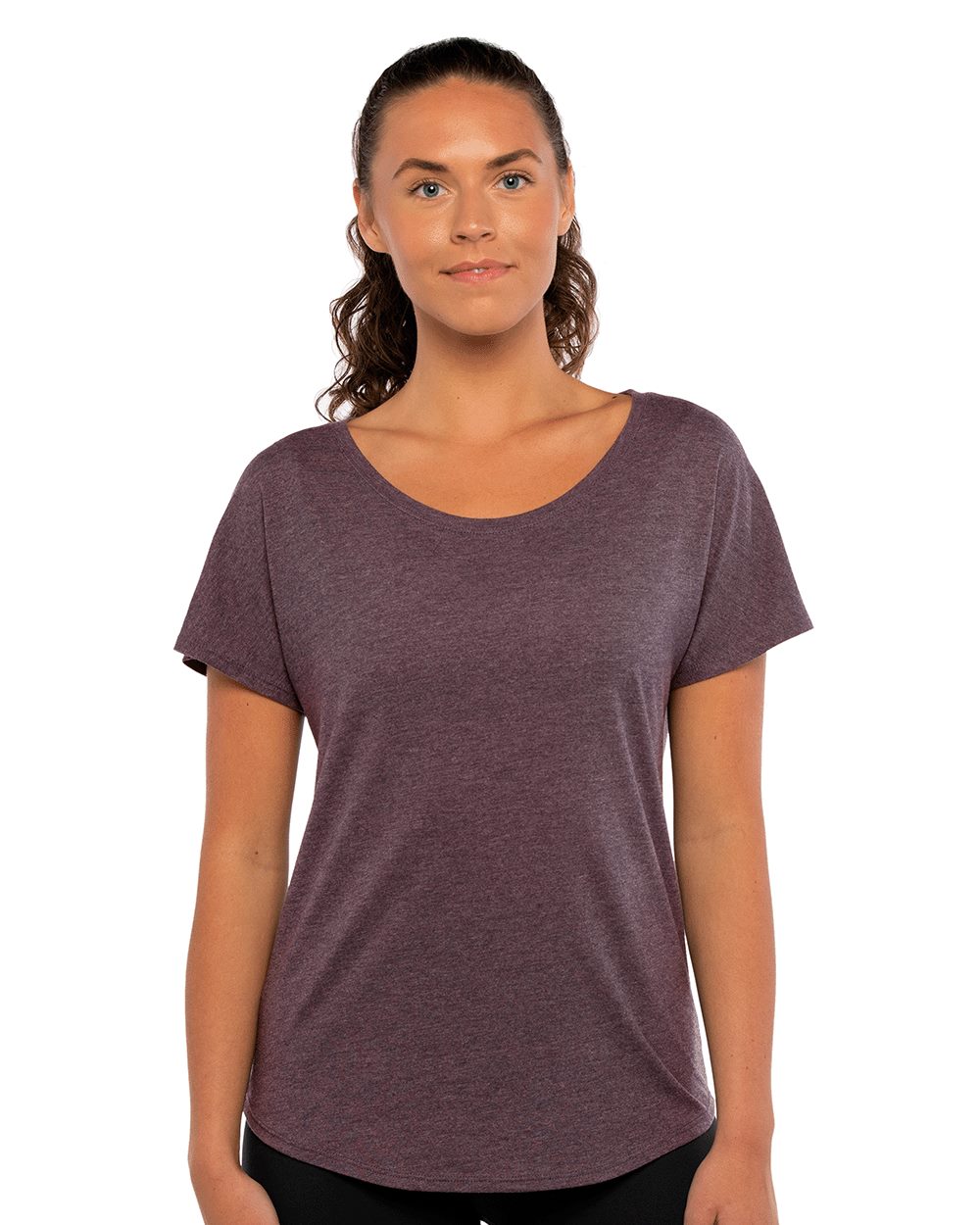 Next Level Women’s Triblend Dolman Tee - 6760