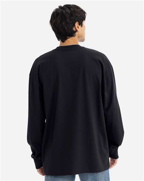 Next Level Unisex Heavyweight Long Sleeve T-Shirt - 7211 - 7211N Black