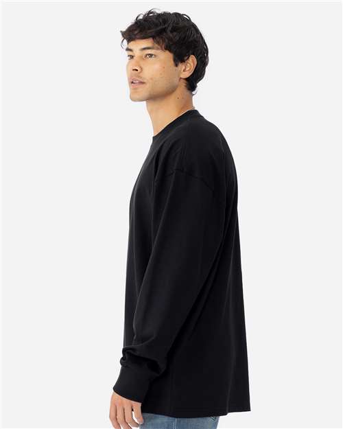 Next Level Unisex Heavyweight Long Sleeve T-Shirt - 7211 - 7211N Black