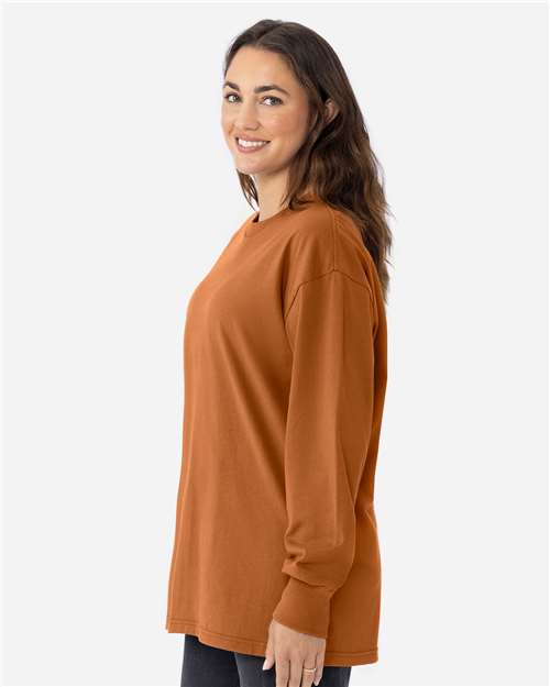 Next Level Unisex Heavyweight Long Sleeve T-Shirt - 7211 - 7211N Clay