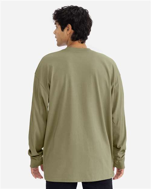Next Level Unisex Heavyweight Long Sleeve T-Shirt - 7211 - 7211N Light Olive